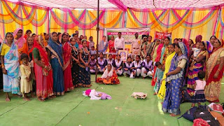 ग्राम तुमड़ीबहार में अंतर्राष्ट्रीय महिला दिवस मनाया गया वन संरक्षण और लघु वन उपज संग्रहण में महिलाओं की भूमिका की दी गई जानकारी